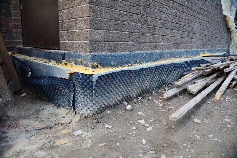 Waterproofing Application in Foundations